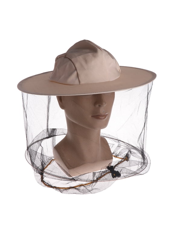 High Protective Beekeeping Veil Hat Beekeeper Hat with Anti-bee Netting