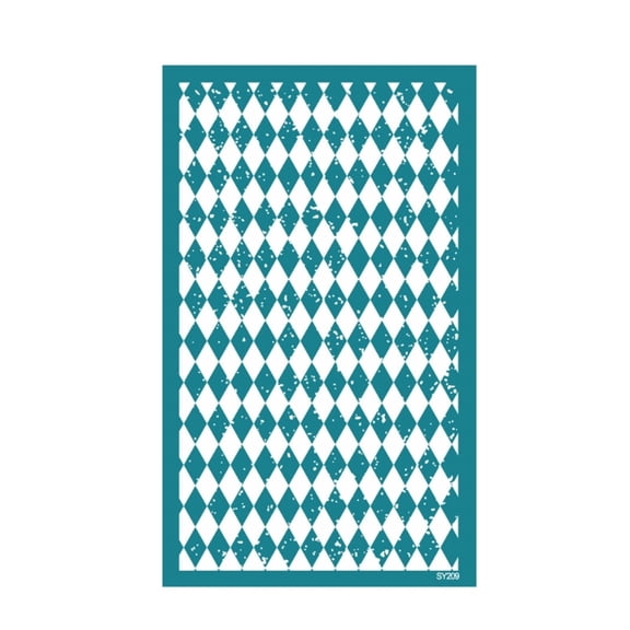 lanema Holiday Ceramics Template Set Reusable Paper Materials for Clay Earrings and Craft Decorations