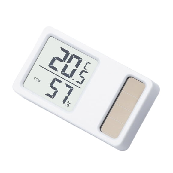 lanema Humidity Meter Gauge Solar Powered Thermometers Hygrometer for Home Baby Room