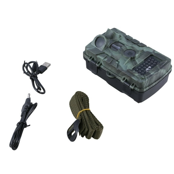 lanema Hunting Video Camera 2000W 20MP 1080p Trail Farm Home Security 0.3s Trigger for Time Wildlife Hidden Photo Trap