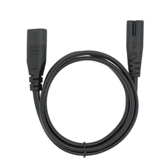 lanema IEC C7 to C8 Connectors Extension Cord For Home Theater Systems 0.75mm² Coppers Cores