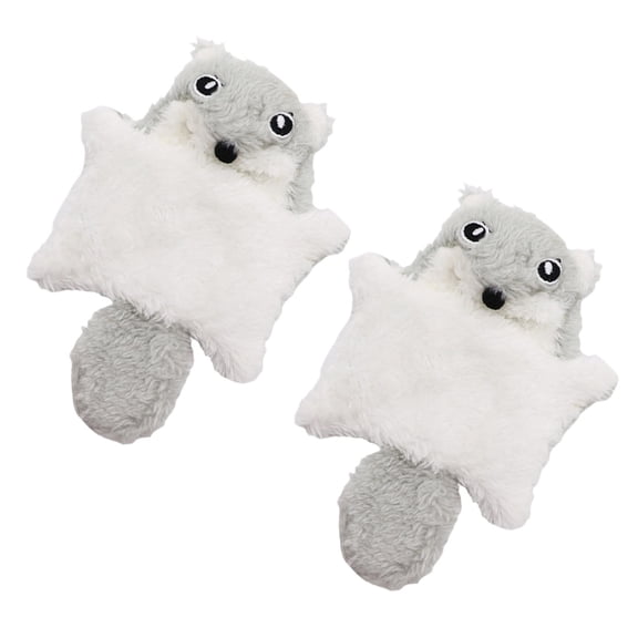 lanema Interaction Plush Squirrels Toy For Cats Dog With Crinkle Paper Sound for Hunting
