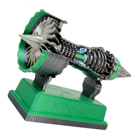 lanema Interactive Turbofan Engine Model DIY Kit for Learning and Fun STEM Enthusiasts