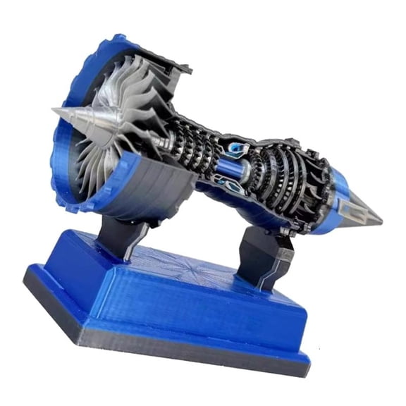 lanema Interactive Turbofan Engine Model DIY Kit for Learning and Fun STEM Enthusiasts