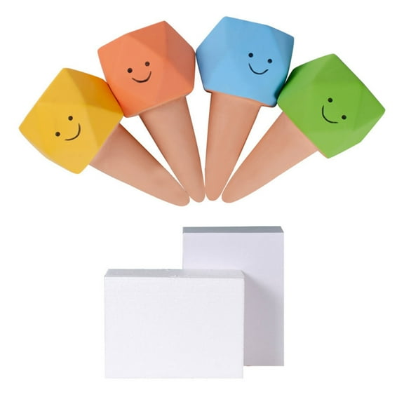 lanema Irrigating Terracotta Wine Bottle Stake Adorable Terracotta Watering Probes Accessories for Easy Plant Maintenance