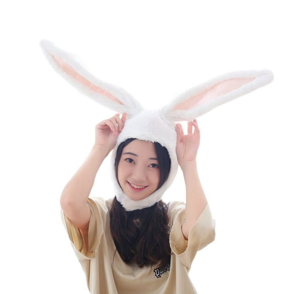 lanema Japanese Cute Plush Funny Eastern Bunny Ears Cap Kids Party