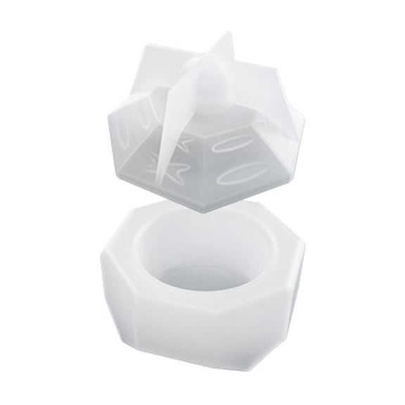 lanema Jewelry Storage Box Silicone Mold DIYs Epoxy Resin Concrete Cement Gypsum Mould