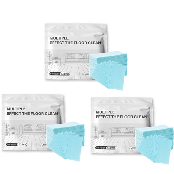 lanema Keep Your Floor Clean 3 Pack Sheets Cleaner for Grease Removal Commercial Use