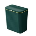 thumbnail image 1 of lanema Kitchen Trash Can 7/9L Wall Mounted Waste Bin Large Capacity Garbage Cans for Bathroom Dustbin Garbage Bin Trash Bin, 1 of 17