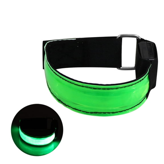 lanema LED Glow Armband For Night Running Cycling Reflective Safety Hiking Wrist Strap