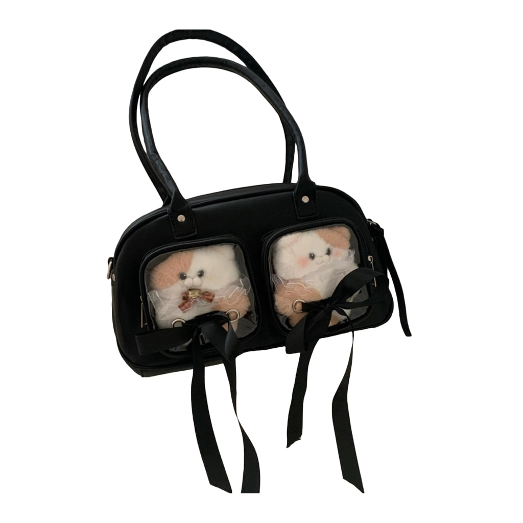 lanema Large Capacity Handbag Harajuku Itabag Shoulder Crossbody Bag Messenger Bag