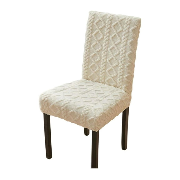 lanema Large Chair Covers for Dining Room, Slipcover for High Back Dining Chair, Soft Jacquards Stretch Washable Removable