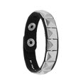 thumbnail image 1 of lanema Leather Punk Bracelet with Square Studs Statement Bracelet Leather Texture for Rock Enthusiasts and Trendsetters, 1 of 9