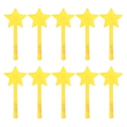 lanema Light Up Glowing Sticks LED Flashing Stick Set of 10 Colorful Star Fairy Wand Children Birthday Party Supply