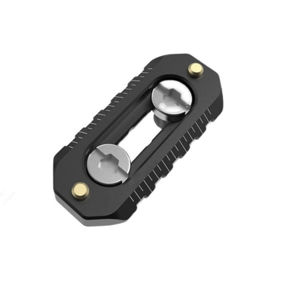 lanema Lightweight Aluminum Alloy Camera Rail 1.81in/2.75in Long Safety Rail Compatible for Clamps Handle and Monitoring Holder