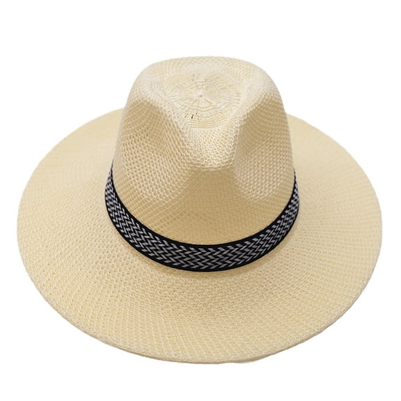 lanema Lightweight Riding Hat Straw Hat Sunshade Hat for Honeymoon International Trip