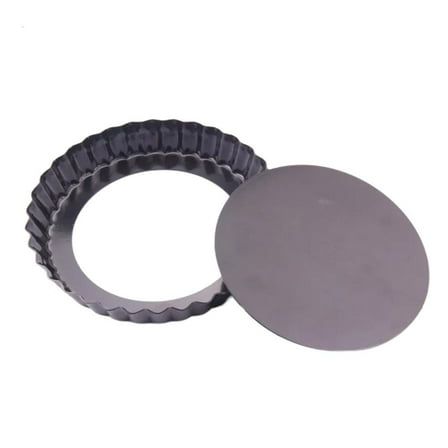 lanema Round Tart Pans Removable Bottom Pie Pans Nonstick Quiches Bakings Pans Bakings Dish Pie Plate Bakewares for Cake Desse