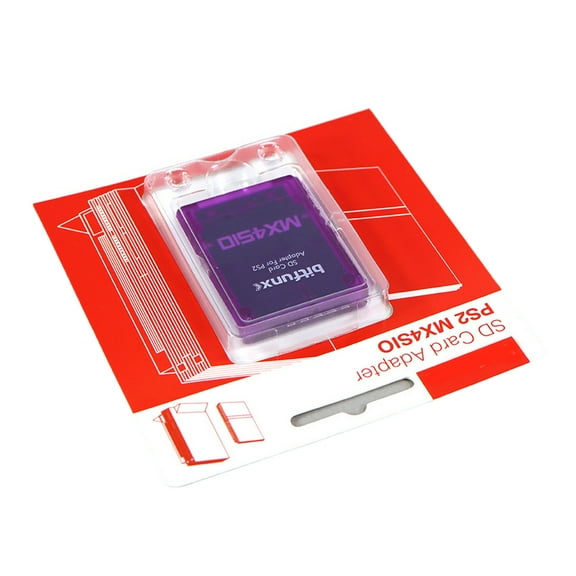 lanema MX4SIO SIO2SD SD/TF Card Reader for PS2Game Console Blue/White/Red/Purple/Orange