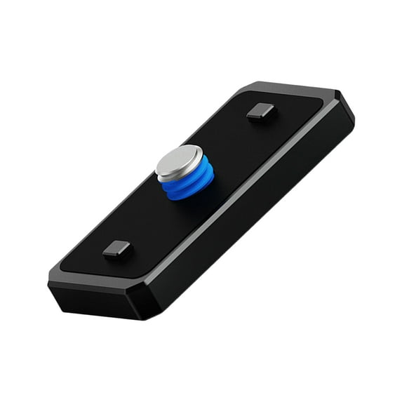 lanema Magnetic Mounting Plate for Cameras 1/4 Thread Adapters Aluminum Alloy Construction