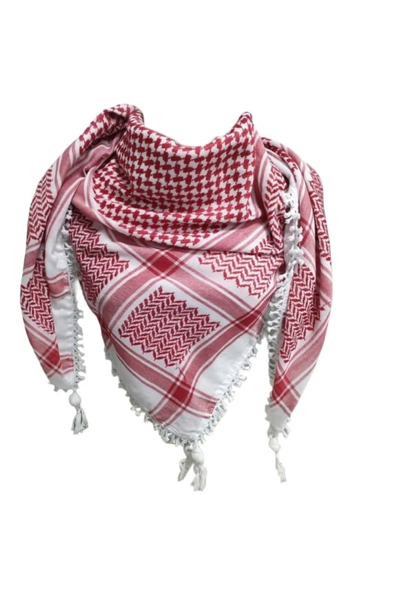 Man's Headscarf Breathable Neckerchief Muslims Hijab Arabic Headscarf Large Shemagh Scarf Comfortable Head Scarf