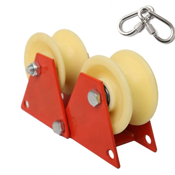 lanema Manual Pulley with Thicken Material Height Lifting Laborsaving Foldable Wheel