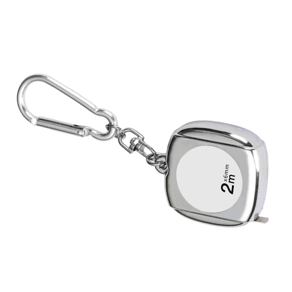 lanema Measuring Tape Keychain with Self Locking Tape Measure Clear Scale
