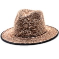 thumbnail image 1 of lanema Men Woman Colorful Bling Rhinestone Bucket Hat Simple Wide Brim Felt Jazz Hats, 1 of 1