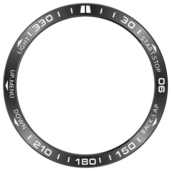 lanema Metal Bezel Rings Frame for SOLAR 51mm Antiscratch Protective and Stylish Look