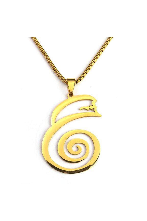 Metal Hollow Round Pendant Necklace Fashionable Necklace Fashion Accessory for Youthful Trendsetters in Fall and Winter