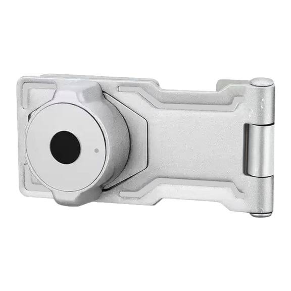 lanema Metal Security Lock Keyless Hasp Fingerprint Lock for Kitchen & Office Cabinets
