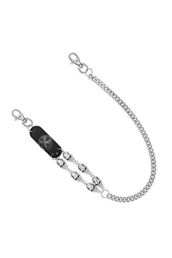 Metal Skull Chain Punk Pants Chain Pants Jewelry Alloy Texture for Pants Suitable for Expressing Unique Styles at Event