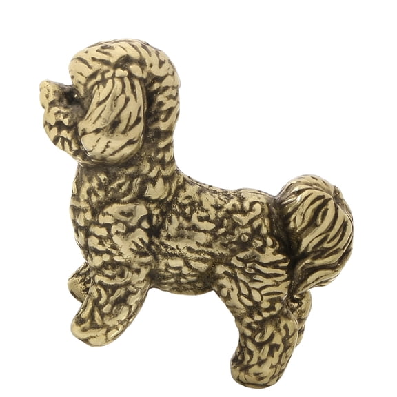 lanema Metal Statue,Dog Sculpture Figurine Tabletop Centerpieces Home Decors