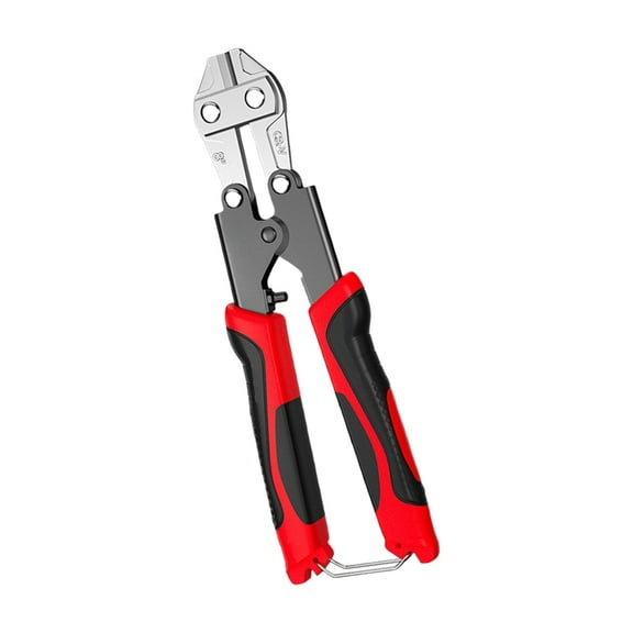 lanema Mini 8Inch Labor Saving Lock Chain Cutter with Ergonomic Design Bolt Cutter Wire Rope Cutting Pliers Scissors Hand Tool