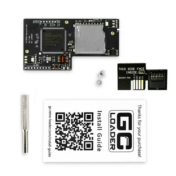 lanema Mini DVD For GC Loader Lite For NGC For Game-Cube Drive Micro SD Adapter TF Card