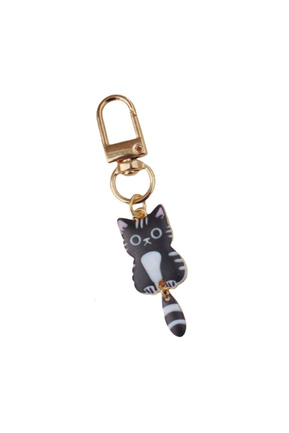 Minimalist Metal Key Rings Trendy Zipper Pull Accessory Small Keyring For Keys Bags And Individualized Gifts