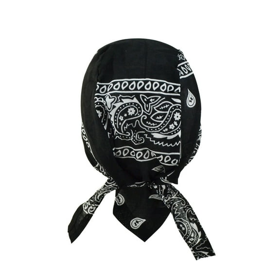 lanema Motorcycle Skullcap Beanie Bandana Helmet Liner for Head Wrap Adjusted Pirate Sc
