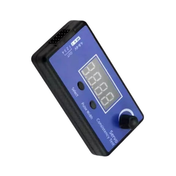 lanema MultiFunctional Servo Tester ESC Consistency Tester Analyzers With Throttles Adjustment For Remote Car Helicopters Airplanes