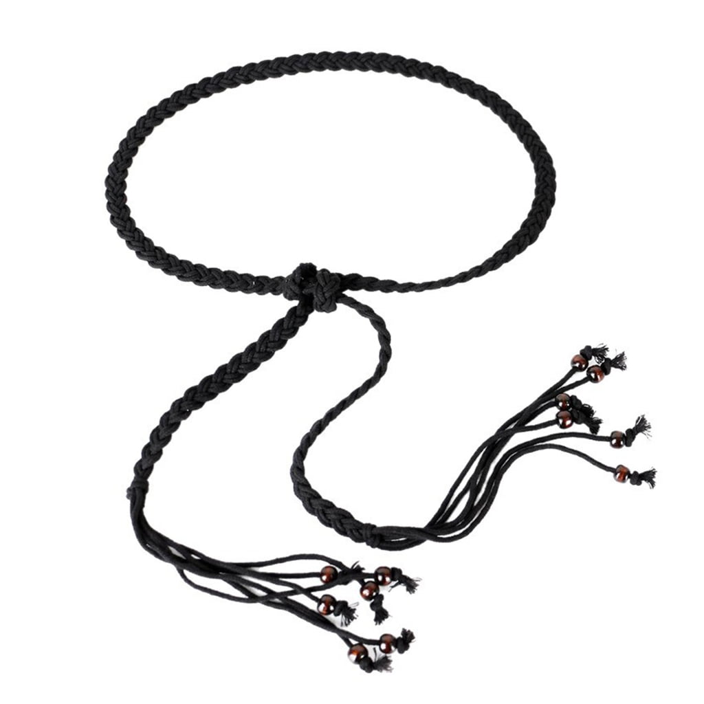 lanema Multifunctional Crochet Rope Belt Cotton Flexible Sizing Waist ...