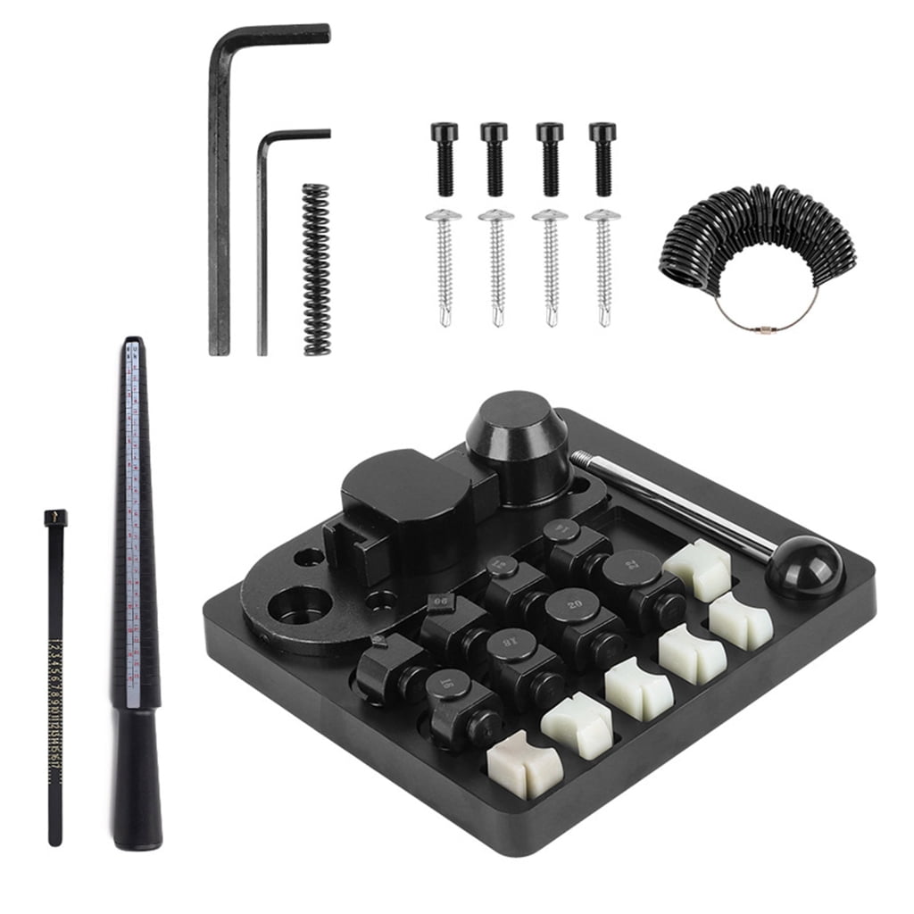 lanema Multifuntional Plastic Jewelry Forming Set Rings Bender Tool Set Professional Jewelry Shaping Tool Rings Making Tool