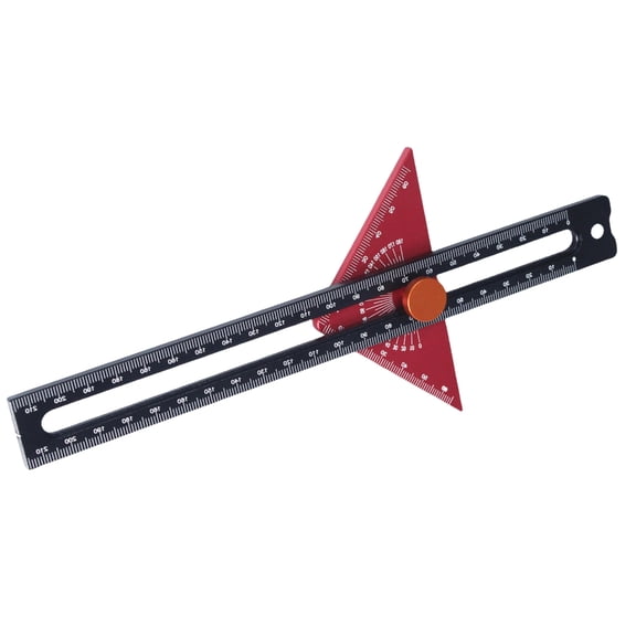 lanema Multiple Angled Woodwork Measuring Rulers with Flexible Adjustable for Craftsmen