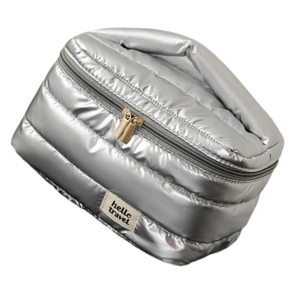 lanema Multiple Layer Makeup Storage Bag Convenient Carryall for Daily Use and Travel