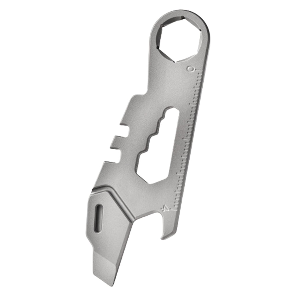 lanema Multipurpose Bottle Opener Key Holder Camping Hiking Multitool Alloy Keychain