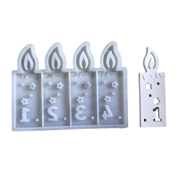 lanema Multipurpose Number Silicone Mold for Customized Year and Date Creation