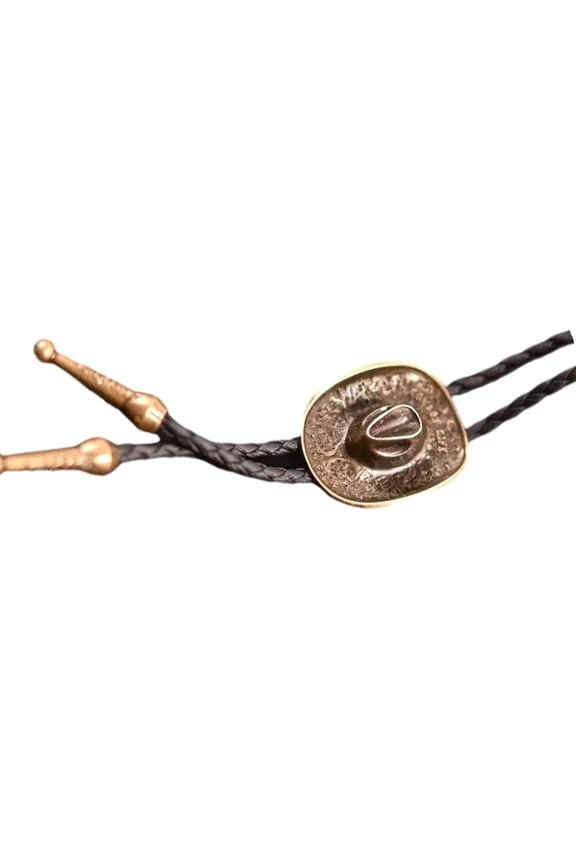 Multiuse Carved Pendant Necktie Bolo Tie Bull Head Rope Tie For Men Western Suit