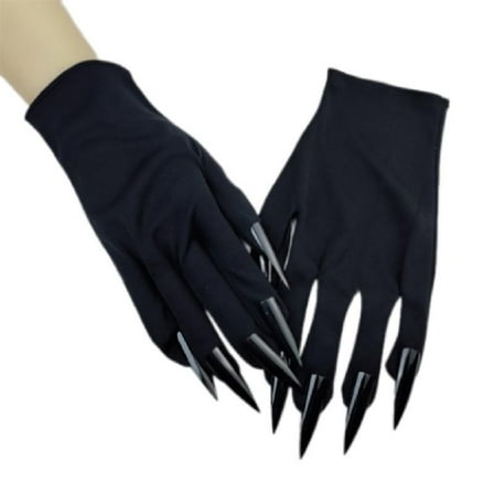lanema Multiuse Long Nails Hand Gloves Short Gloves For Dressingup