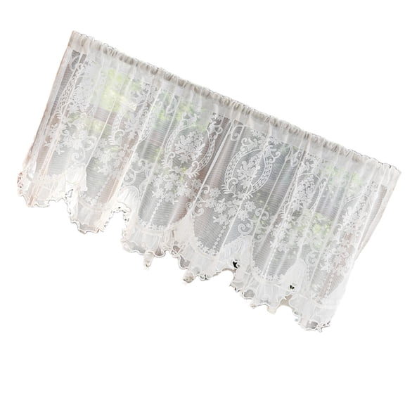 lanema Natural Polyester Fabric Sheer Panel for Openings Rod Pocket Easy Assembly