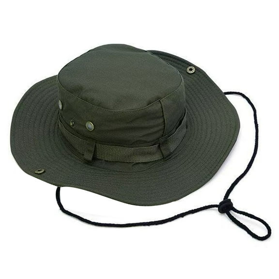 lanema Outdoor Fisherman Hat Sunshade Camouflage Colour Breathable Sun Hat for Men