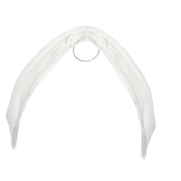 lanema Outdoor Gooses Decoration White Wing with Flexible Wire Structure Fade Resistant Fabric for 23”- 28" Porch Lawn Gooses