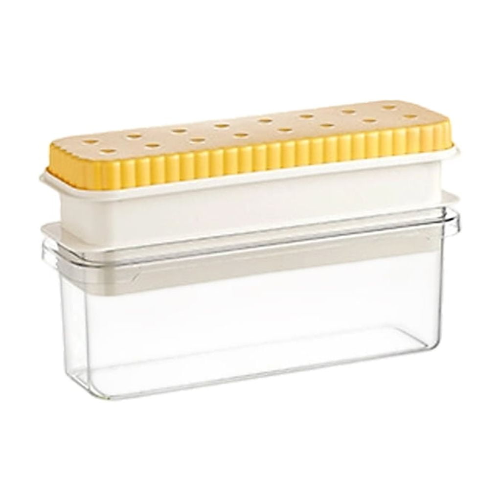 lanema Oversized Ice Ball Maker Space Saving Fridge Storage Container Plastic Ice Cubes Tray Molds For Home And Entertaining