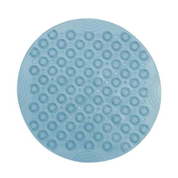 lanema PVC Round Door Mat Rug Non Slip Indoor Floor Mat Massage Foot Cushion